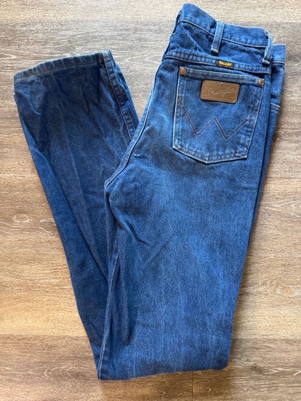 Wrangler Men’s 32x36 cowboy cut slim fit jeans 👖 rigid 936DEN Denim heavyweight